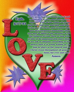 Ephesians 3:17-21
